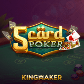 5 Card Poker gcash game cards icon